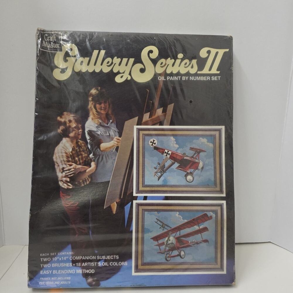 New Vintage Craft Master Paint By Number Kit Gallery Series 2 Great Baron Read